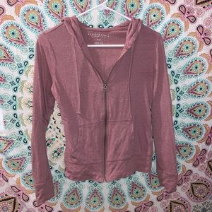 Aeropostale Lightweight Full-Zip Hoodie
